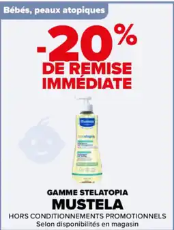 Carrefour Gamme stelatopia mustela offre