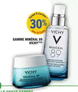 E.Leclerc Parapharmacie Gamme minéral 89 vichy offre