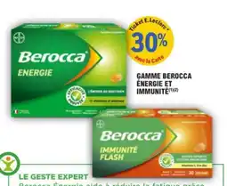 E.Leclerc Parapharmacie Gamme berocca énergie et immunité offre