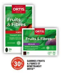 E.Leclerc Parapharmacie Gammes fruits & fibres et bénétransit ortis offre