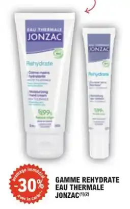 E.Leclerc Parapharmacie Gamme rehydrate eau thermale jonzac offre