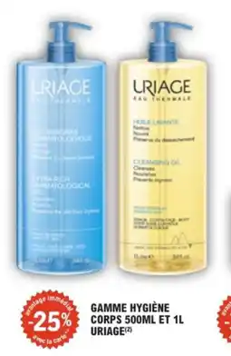 E.Leclerc Parapharmacie Gamme hygiène corps uriage offre