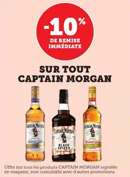 Maximarché Sur tout captain morgan offre