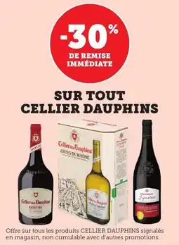 Maximarché Sur tout cellier dauphins offre