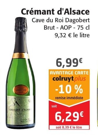 Colruyt Crémant D'Alsace offre