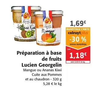 Colruyt Préparation A Base De Fruits Lucien Georgelin offre