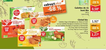 Colruyt Ceréal Bio offre