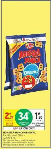 Intermarché Monster Munch original offre