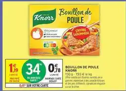 Intermarché Bouillon De Poule Knorr offre