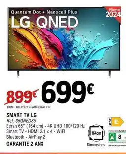 E.Leclerc SMART TV LG offre