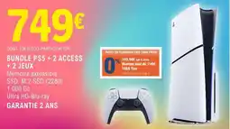 E.Leclerc BUNDLE PS5 + 2 ACCESS + 2 JEUX offre