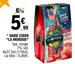 E.Leclerc Hard Cider La Mordue offre