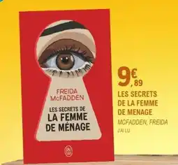 E.Leclerc LES SECRETS DE LA FEMME DE MÉNAGE offre