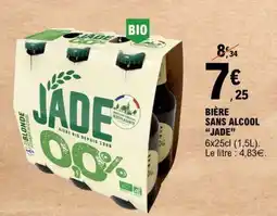 E.Leclerc BIÈRE SANS ALCOOL “JADE” offre