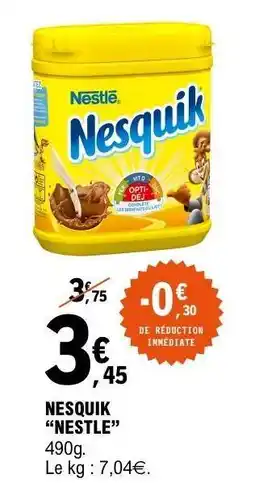 E.Leclerc NESQUIK NESTLE offre