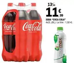 E.Leclerc SODA 'COCA-COLA' offre