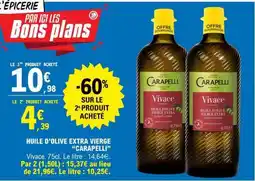 E.Leclerc HUILE D'OLIVE EXTRA VIERGE CARAPELLI offre