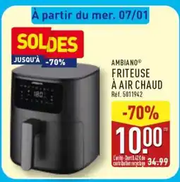 ALDI AMBIANO Friteuse à Air Chaud offre