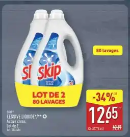 ALDI SKIP Lessive liquide offre