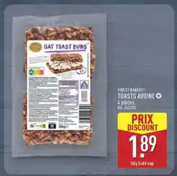 ALDI FINEST BAKERY TOASTS AVOINE offre