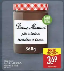 ALDI BONNE MAMAN Pâte à tartiner offre