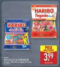 ALDI HARIBO MINI SACHETS DE BONBONS offre