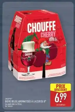 ALDI CHOUFFE BIÈRE BELGE AROMATISÉE À LA CERISE 8° offre