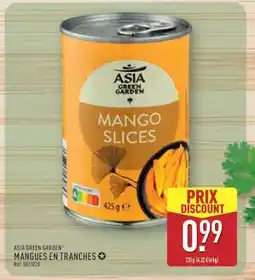 ALDI ASIA GREEN GARDEN MANGUES EN TRANCHES offre
