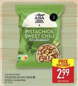 ALDI ASIA GREEN GARDEN PISTACHES AU CHILI DOUX offre