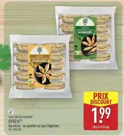ALDI ASIA GREEN GARDEN GYOZA offre