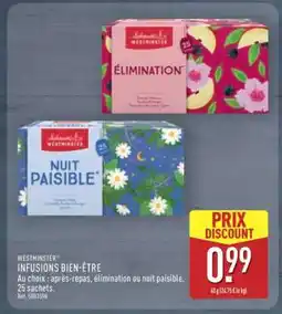 ALDI WESTMINSTER INFUSIONS BIEN-ÊTRE offre