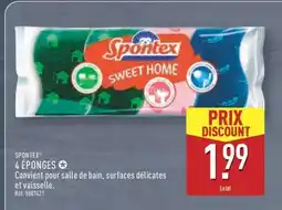 ALDI Spontex 4 Éponges offre