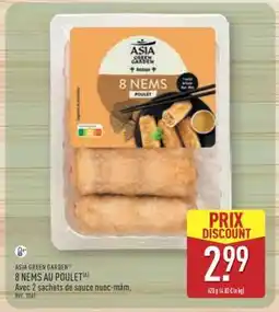 ALDI 8 nems au poulet offre