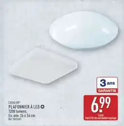 ALDI CASALUX PLAFONNIER À LED offre
