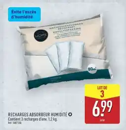ALDI RECHARGES ABSORBEUR HUMIDITÉ offre