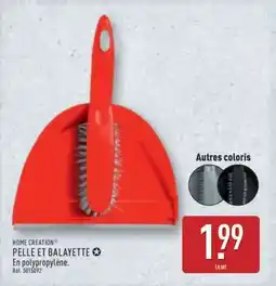 ALDI HOME CREATION PELLE ET BALAYETTE offre