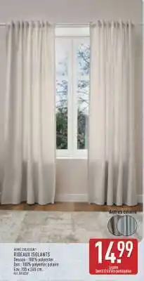 ALDI HOME CREATION RIDEAUX ISOLANTS offre