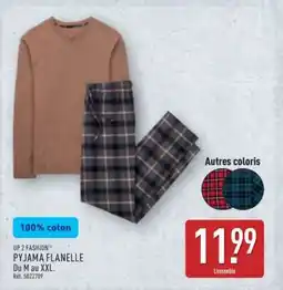 ALDI PYJAMA FLANELLE offre