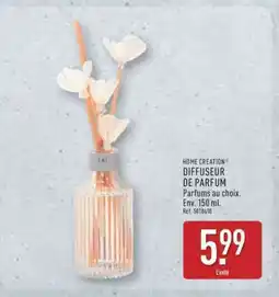 ALDI HOME CREATION DIFFUSEUR DE PARFUM offre