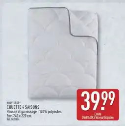 ALDI Couette 4 saisons offre
