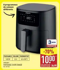 ALDI AMBIANO FRITEUSE À AIR CHAUD offre
