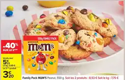 Carrefour Family pack m&m's offre