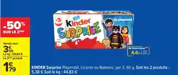 Carrefour Kinder surprise offre