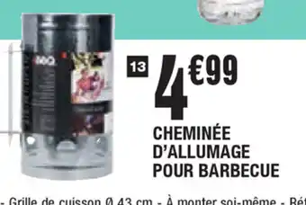 Cheminée d'Allumage Pour Barbecue