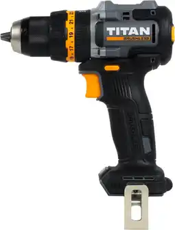 Brico Dépôt Titan perceuse-visseuse à percussion 18v 65 nm nue offre