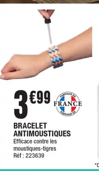 La Foir'Fouille Bracelet Antimoustiques offre