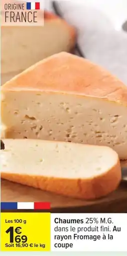 Carrefour Chaumes offre