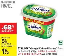 Carrefour St hubert oméga 3 grand format offre
