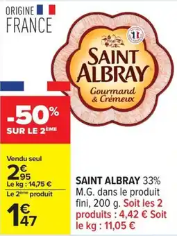 Carrefour Saint albray offre