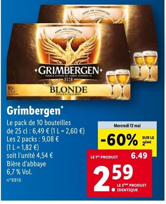 Lidl Grimbergen offre